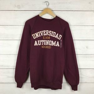 Vintage 1990s Madrid University Sweatshirt